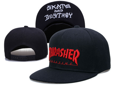 Thrasher Skate And Destroy Black Fashion Adjustable Hat LH105