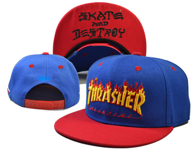 Thrasher Skate And Destroy Blue Fashion Adjustable Hat 106