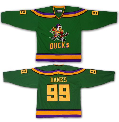 NHL Movie Edtion #BANKS 99 Jersey