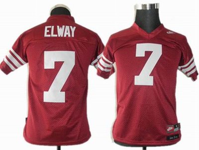 youth ncaa Standford Cardinals 7 Elways Red