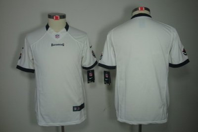 Youth NEW NFL Tampa Bay Buccanee Blank White Jerseys