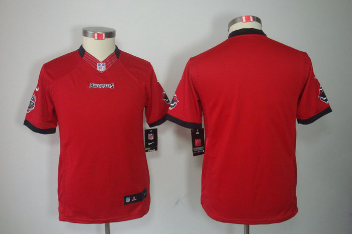 Youth NEW NFL Tampa Bay Buccanee Blank Red Jerseys