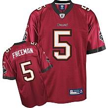 Youth Tampa Bay Buccaneers 5 Josh Freeman Team Color red jersey