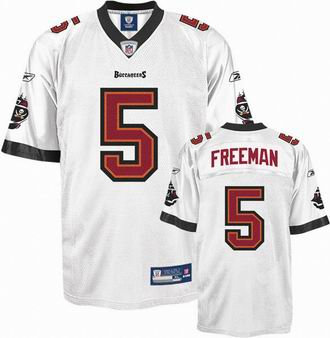 Youth Tampa Bay Buccaneers 5 Josh Freeman White jerseys