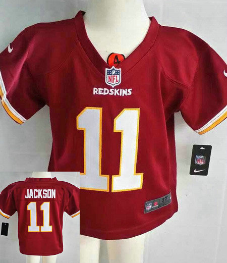 Kids DeSean Jackson Washington Redskins #11 Red Nike Jersey