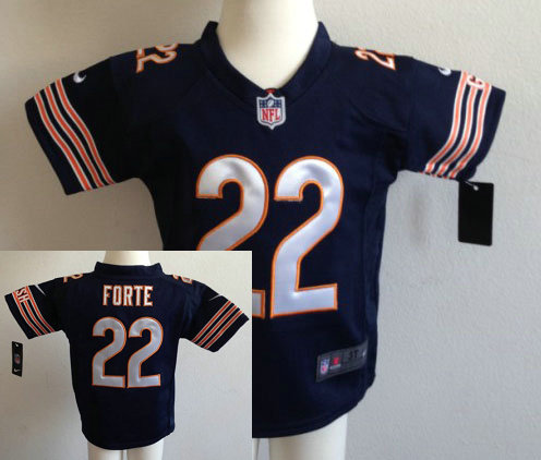 Kids Matt Forte Chicago Bears #22 Blue Nike Game Jersey