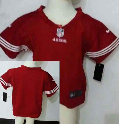 Kids San Francisco 49ers Red Nike Jersey