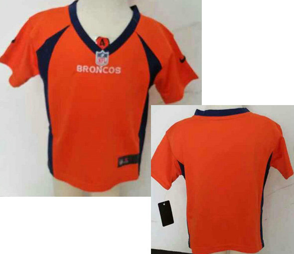 Kids Denver Broncos Orange Nike Jersey