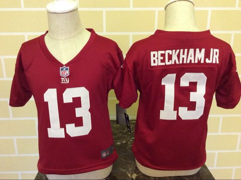 2-6 Kids Odell Beckham Jr. New York Giants #13 Red Nike Jersey