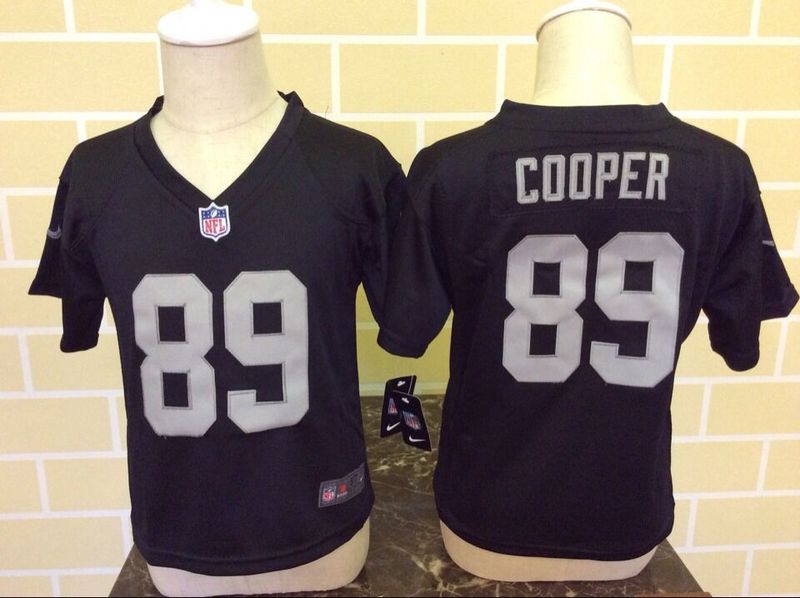 2-6 Kids Amari Cooper Oakland Raiders #89 Black Nike Jersey