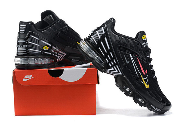 Men's Hot Sale Running Weapon Air Max TN Shoes Black 0197