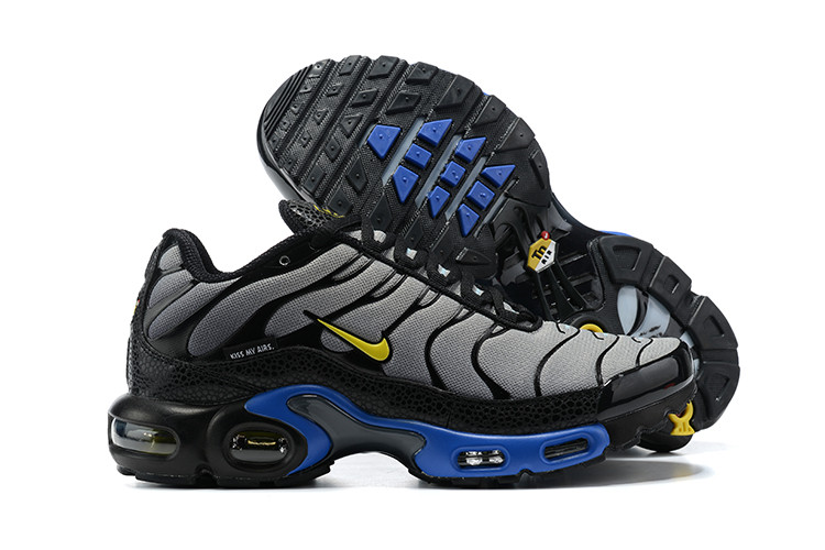 Men's Hot Sale Running Weapon Air Max TN Shoes Black 0196