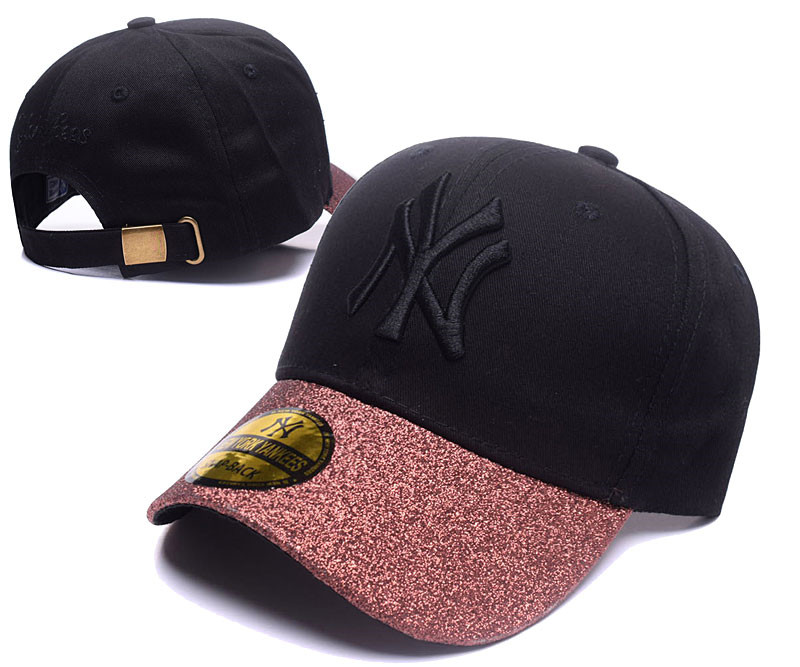 Yankees Sequin peaked cap hat 1 -SG