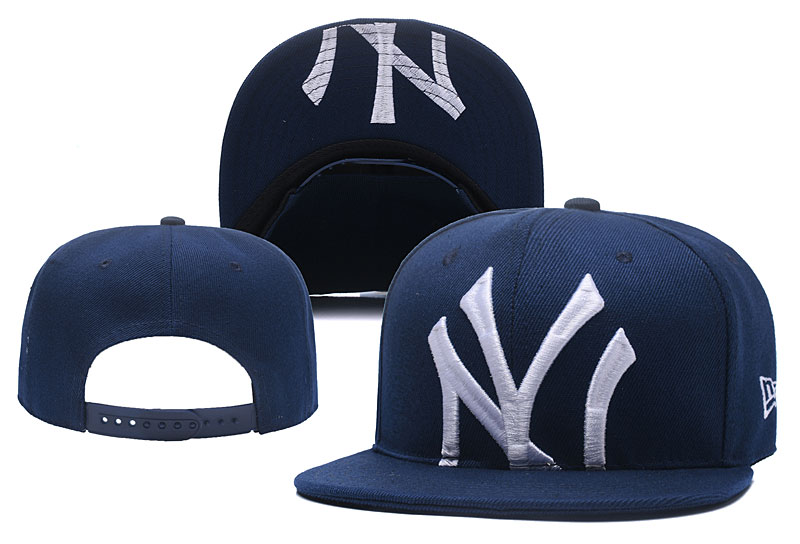 MLB New York Yankees Team Logo Navy Adjustable Hat YD