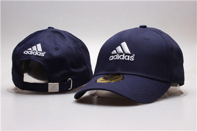 Adidas Fresh Logo Navy Adjustable Peaked Hat