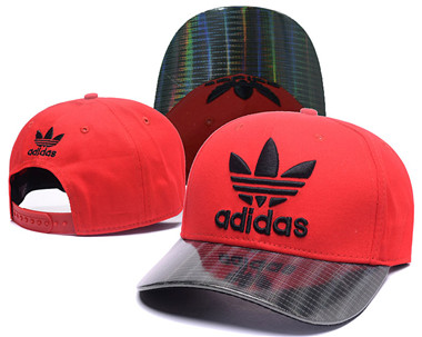 Adidas Team Logo Red Adjustable Hat