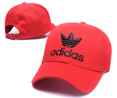 Adidas Originals Sports Logo Red Adjustable Hat SG
