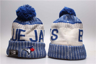 MLB Toronto Blue Jays Team Logo Knit Hat A36