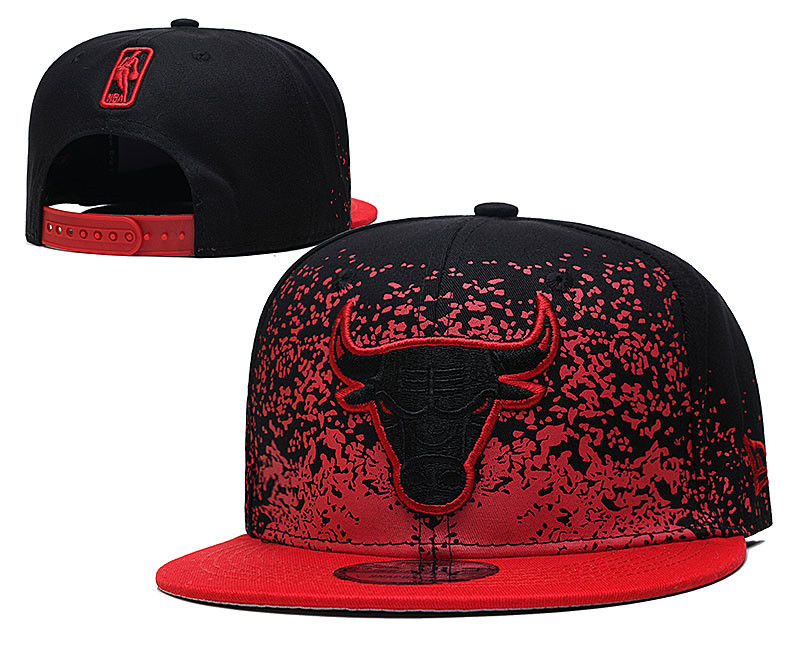 Bulls Team Logo Navy Adjustable Hat YD