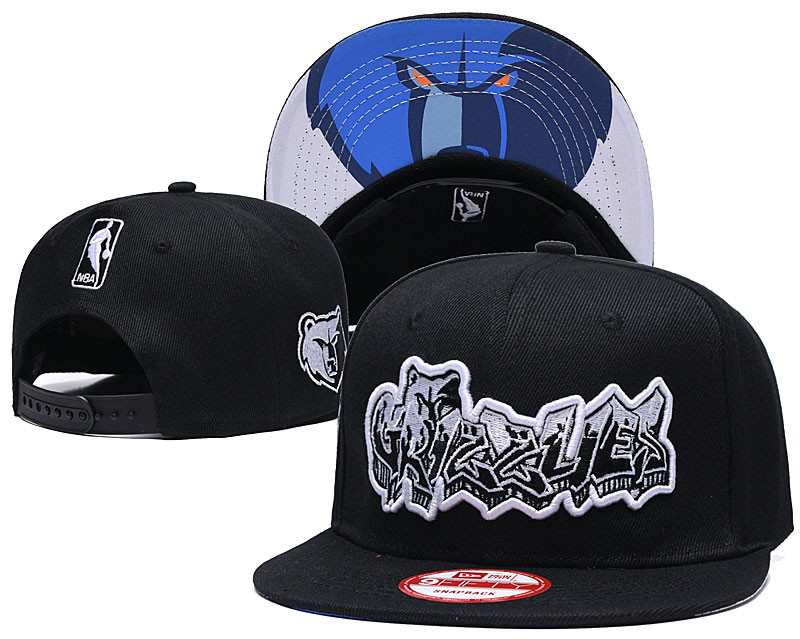 Grizzlies Team Logo Adjustable Hat 1