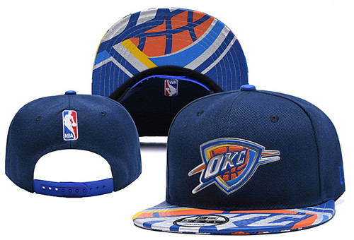 Thunder Team Logo Navy Adjustable Hat YD