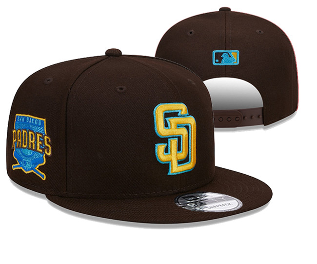 San Diego Padres Stitched Snapback Hats 0019