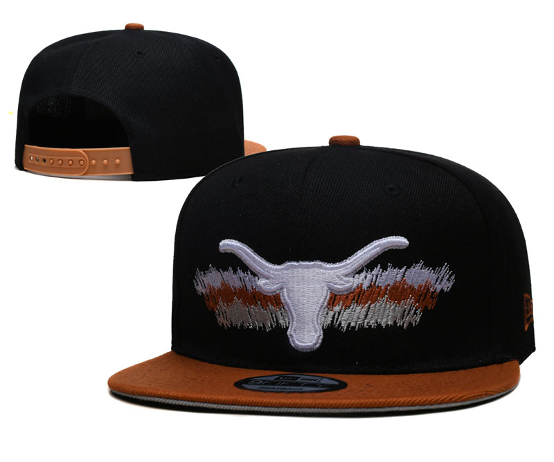 Texas Longhorns Stitched Snapback Hats 002