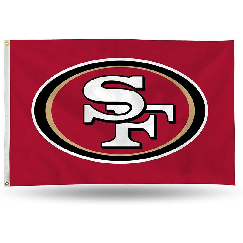 49ers Flag Red Size 3X5Ft