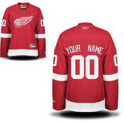 Reebok Detroit Red Wings Women's Premier Home Custom Jersey - Red