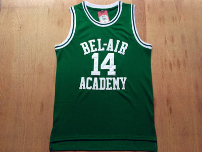 Movie Edition Jersey #14 Will Smith Green mesh jerseys