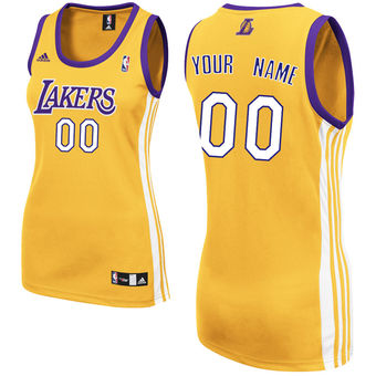 adidas Los Angeles Lakers Women's Custom Replica Home Jersey