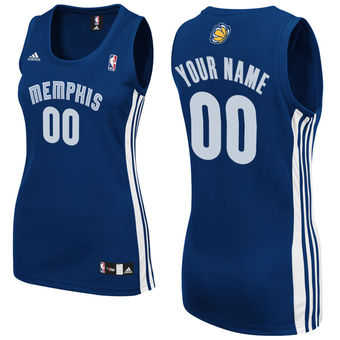 adidas Memphis Grizzlies Women's Custom Replica Road Jersey