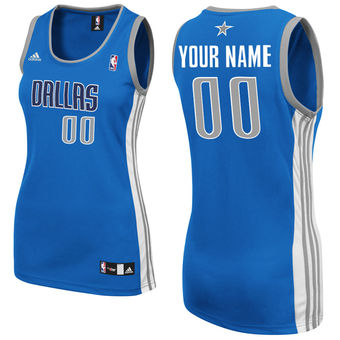 adidas Dallas Mavericks Women's Custom Replica Road Jersey