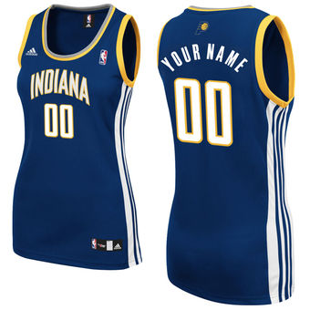 adidas Indiana Pacers Women's Custom Replica Road Jersey