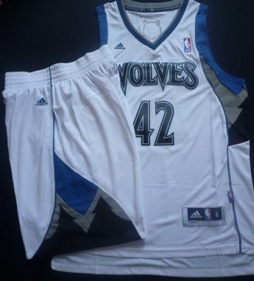 Minnesota Timberwolves 42 Kevin Love White Revolution 30 Swingman NBA