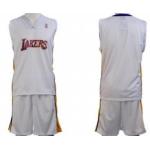 Los Angeles Lakers Blank White