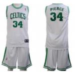 Boston Celtics #34 Pierce White