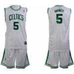Boston Celtics #5 Garnett White