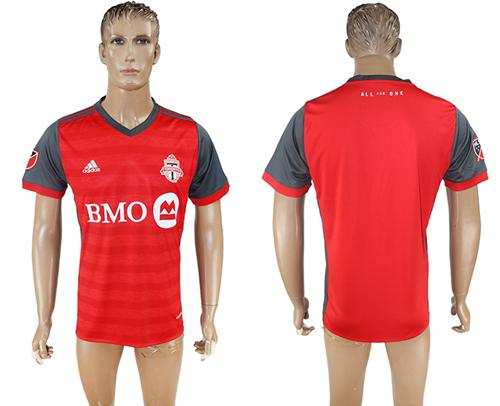 Toronto FC Blank Home Soccer Club Jersey