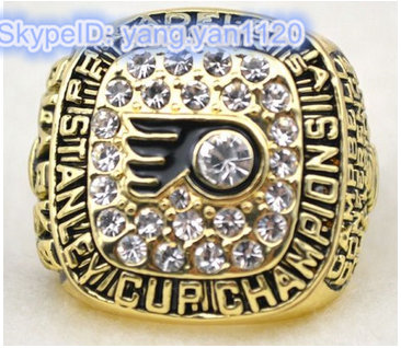 NHL Philadelphia Flyers World Champions Gold Ring