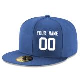Men's Indianapolis Colts Royal Custom On-Field 59FIFTY Structured Fitted Hat