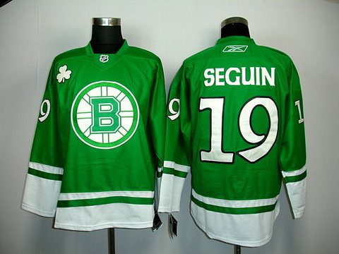 ST PARTYS DAY Nhl Boston Bruins 19 SEGUIN green